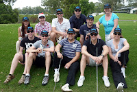 DinguBlue: Ben, Gerrod, Drew, Woodsy, Jacq, Jenny, Dirk, Eric, Pieter, Rob, and Penny