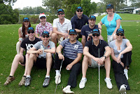 DinguBlue: Ben, Gerrod, Drew, Woodsy, Jacq, Jenny, Dirk, Eric, Pieter, Rob, and Penny