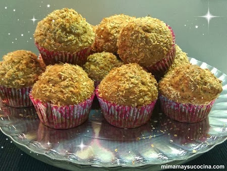 Muffins Platano Receta Muffins Platano Receta