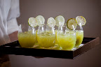 Delightful mojitos were served.