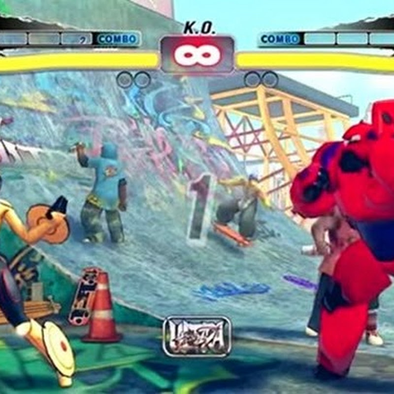 Jemand fügte Big Hero 6 Charaktere in Street Fighter IV ein