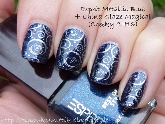 Esprit Metallic Blue Cheeky 4 Esprit Metallic Blue Cheeky 4