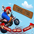Mario Trail ,Get over all the obstacles on a level in the fastest time possible, There are 20 Levels Mario Trail ,Get over all the obstacles on a level in the fastest time possible, There are 20 Levels