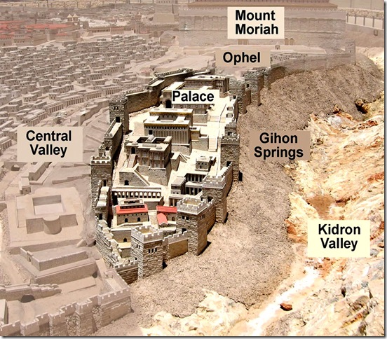 City of David model City of David model
