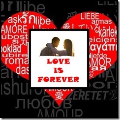 LOVE IS FOREVER LOVE IS FOREVER