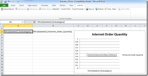 11 Insert fields and chart