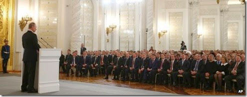Putin Crimea speech Kremlin BBC Putin Crimea speech Kremlin BBC