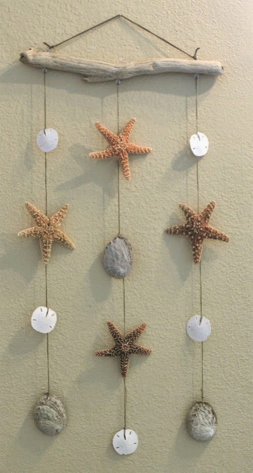 Inspiração: estrela do mar - decoração parede