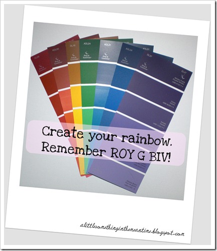 Create your rainbow