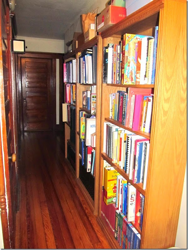 New home for books we are not currently using