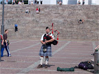 Bagpipe musician Bagpipe musician
