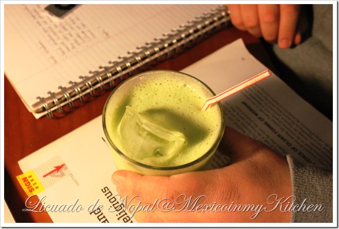 Licuado de Nopal1 Licuado de Nopal1