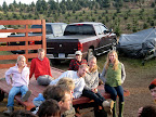 On the hayride