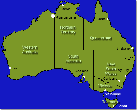 Kununurra Map