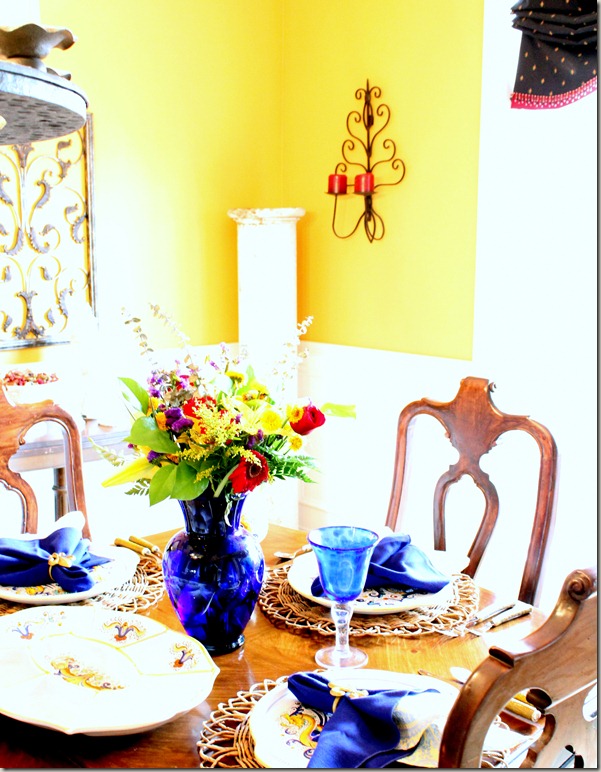 Birthday Flower Tablescape 2012 051