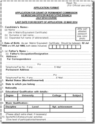 Indian Navy Applicaiton Form 1-www.IndGovtJobs.in