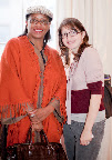 Lisa Barr from the Examiner and weddings blogger Anne Chertoff of From 