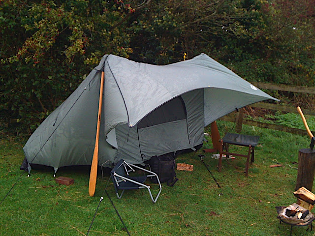 Did a wind test at this pitch - facing into probably 20-30mph sou'westerlies up on our hill... it did very well but in the end...(See next!)