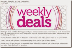 Special Deals 1a Special Deals 1a