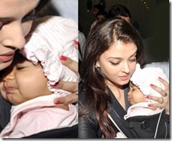 aishwarya rai with daughter  Aaradhya still