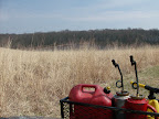 The height of the fuels made this a challenging burn.