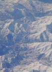 A imagem que tive da neve até hoje foi só essa... tenho que me contentar!! - Vista aérea da Serra da Estrela/ Portugal - 16/02/09