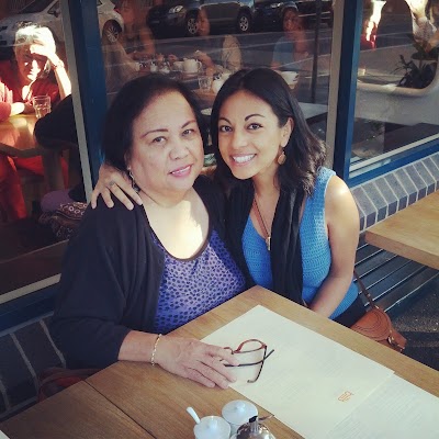 mom and i at Bill's 13 - 4