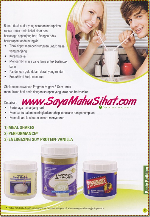 Mighty 3 Gems _Untuk Mereka Yang tidak boleh telan pil atau tablet_Shaklee One Stop Centre