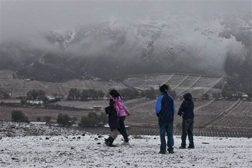 Heavy rain caused floods and mudslides in Chile’s Atacama Desert