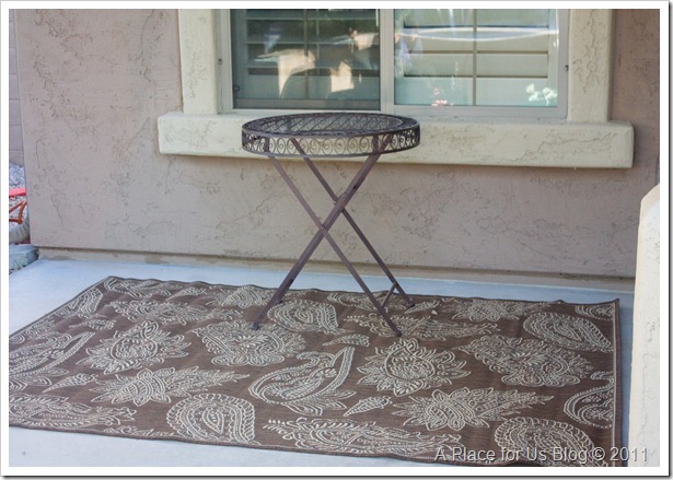 HomeGoods Outdoor Table