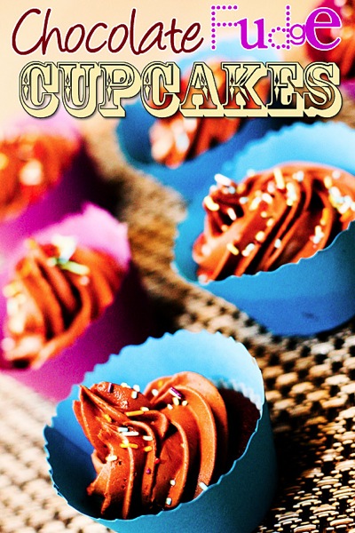 Chocolate fudge cupcakes2