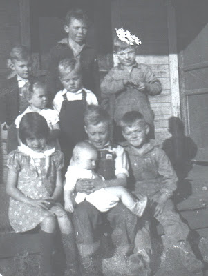 bunch of Craddock kids