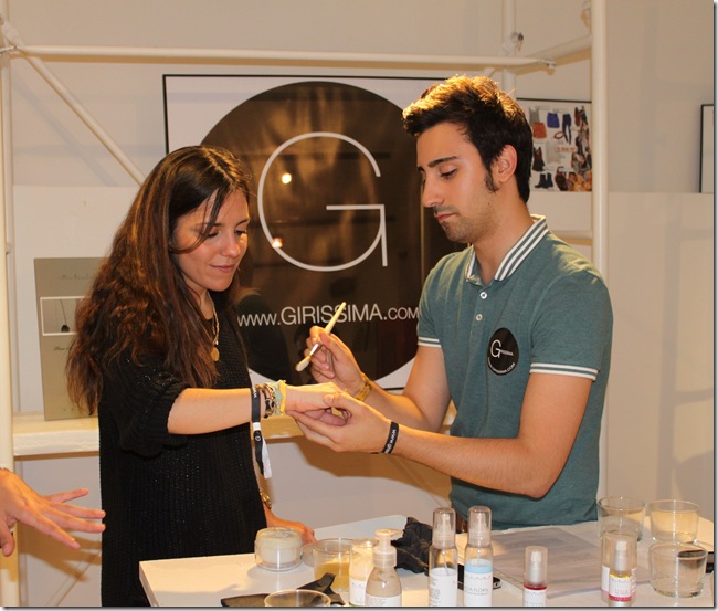 Paula y Antonio probando