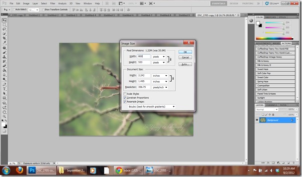 Step 9 Gaussian Blur