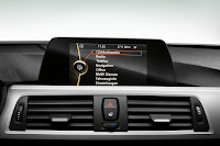 New BMW 3 Series: On-board monitor (10/2011)