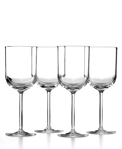 These wine glasses from our Macy's collection are also acrylic so they're top rack dishwasher safe. (macys.com) These wine glasses from our Macy's collection are also acrylic so they're top rack dishwasher safe. (macys.com)