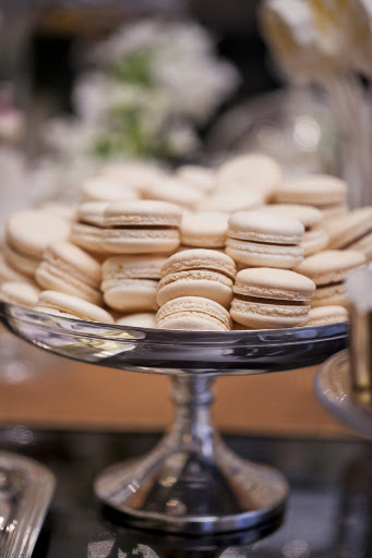 Yum! One Girl Cookies macaroons.