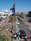 Overlooking Embarcadero Road at Fisherman's Wharf