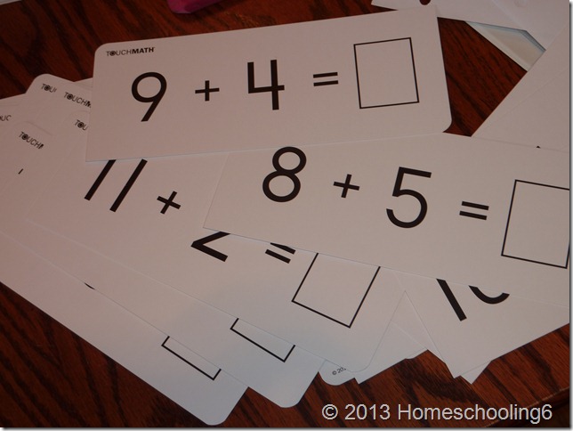 Touch Math Flip Cards Touch Math