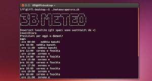  3B Meteo Script Linux