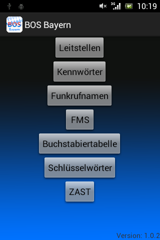 Android application BOS Bayern screenshort