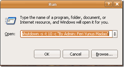 Shutdown Komputer Otomatis