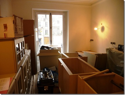 kitchen in progress