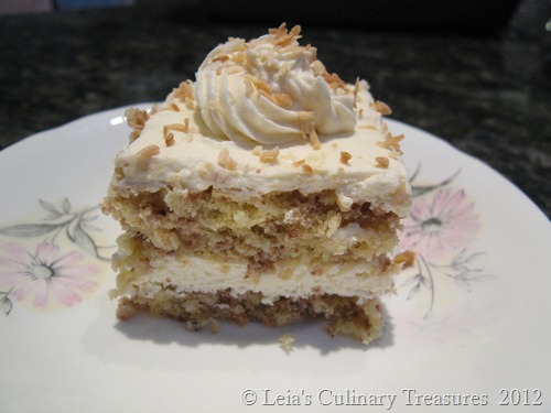 Coconut-pecan cake Coconut-pecan cake
