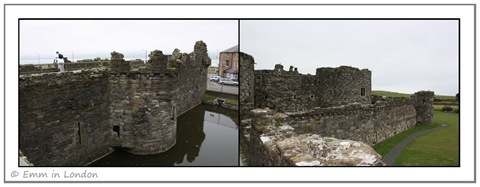Gunners Walk and South East Curtain Wall Beaumaris Castle