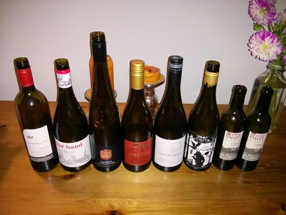 A collection of thoroughly enjoyed empties