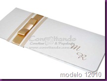 Convite de Casamento Champagne, Convite com listras, Convite tons past&eacute;is, la&ccedil;o borboleta, chanpagne