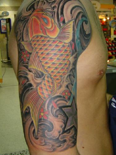 Chinese+koi+fish+drawings