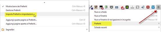 importa-preferiti-impostazioni