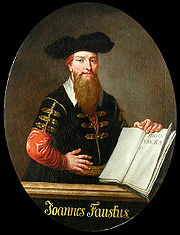 Joannes Faustus Portrait, Johann Georg Faust